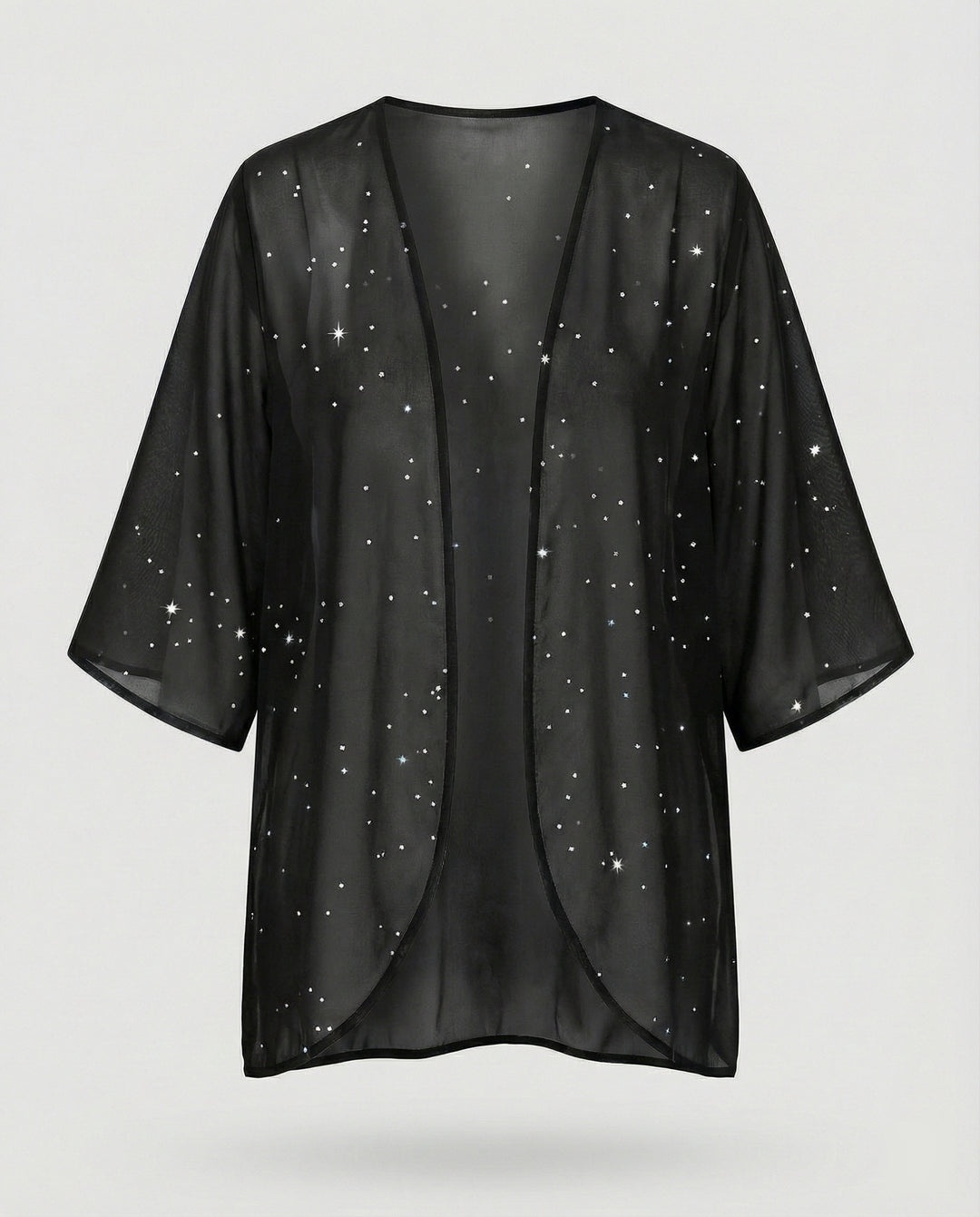 Offener Kimono Damen Floral