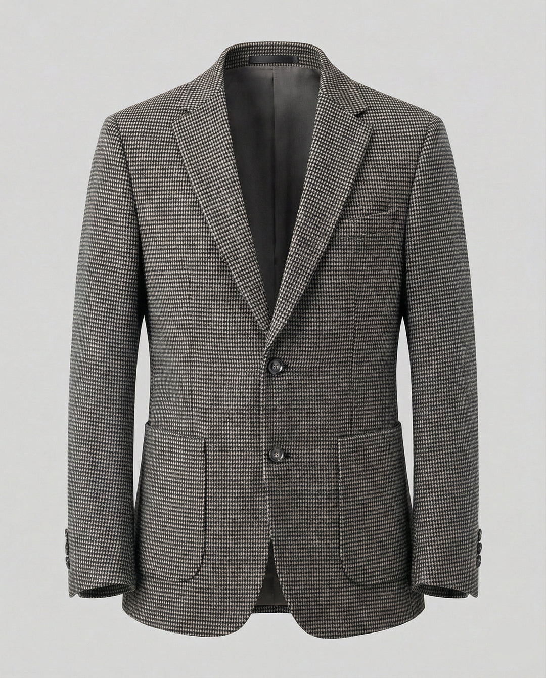 Herren Sakko Glencheck mit Revers