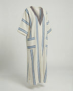 Leinen Kaftan Maxikleid Damen