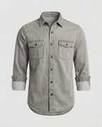 Herren Jeanshemd mit Brusttaschen