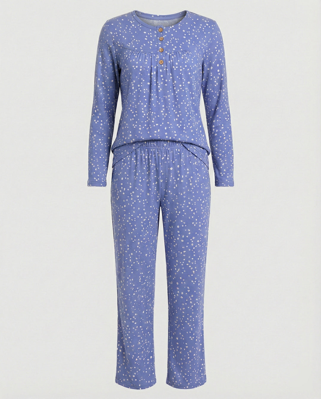 Damen Pyjama Set Damen Print