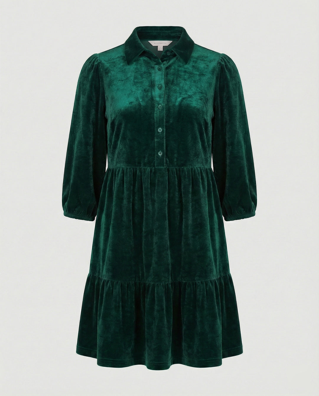 Damen Freizeitkleid Samt Babydoll