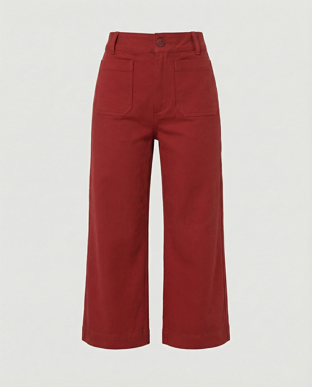 Damen weite Bequemhose mit modischen Details