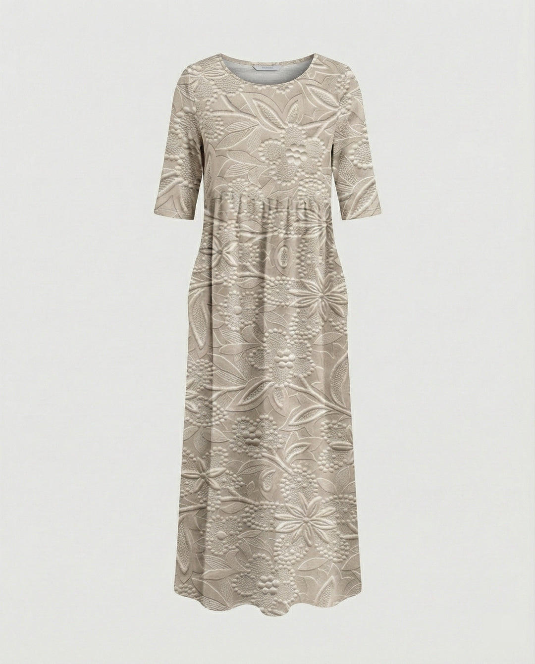 Damen Maxikleid mit Taschen luftig