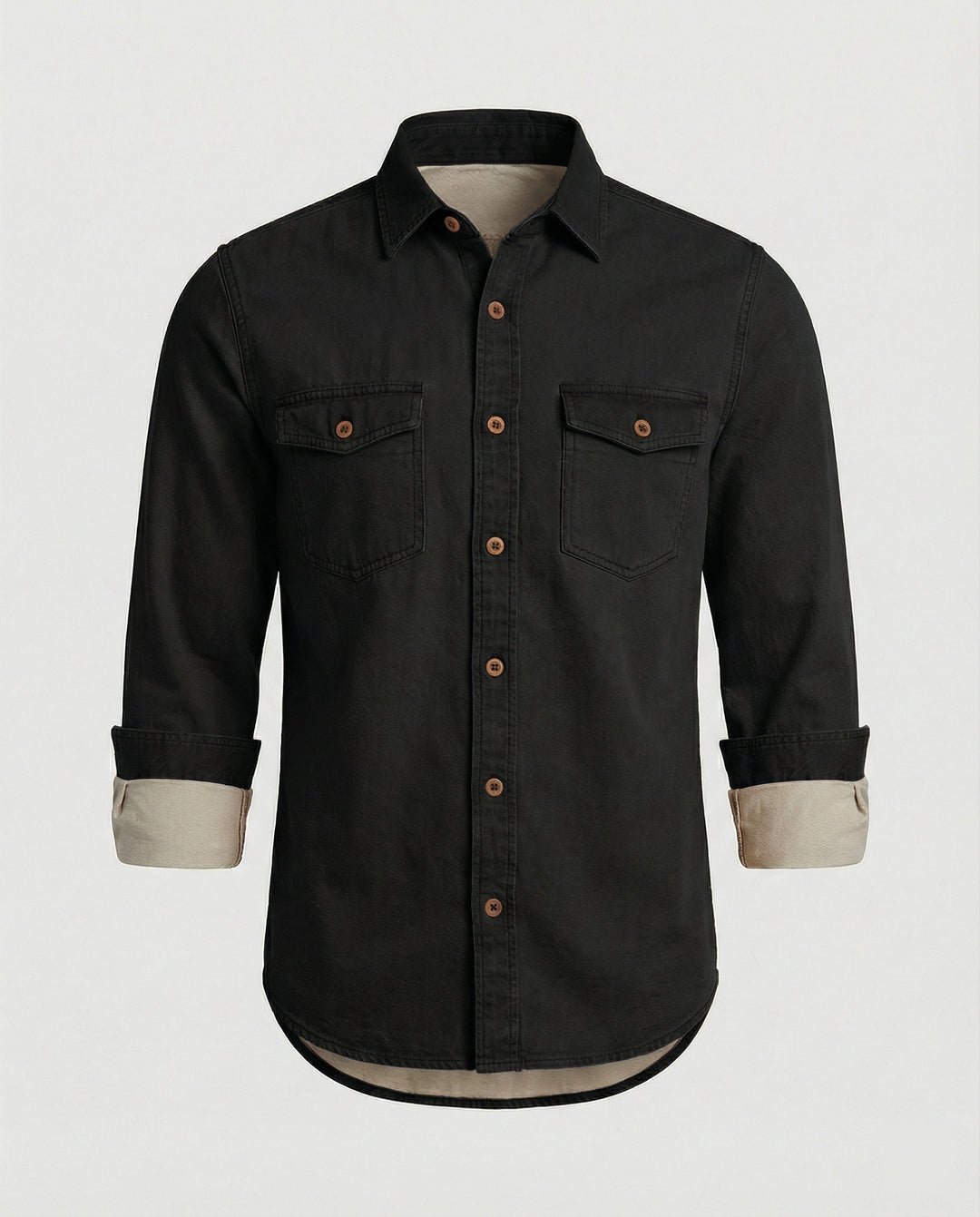 Herren Jeanshemd mit Brusttaschen