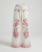 Damen Haremshose Boho Patchwork
