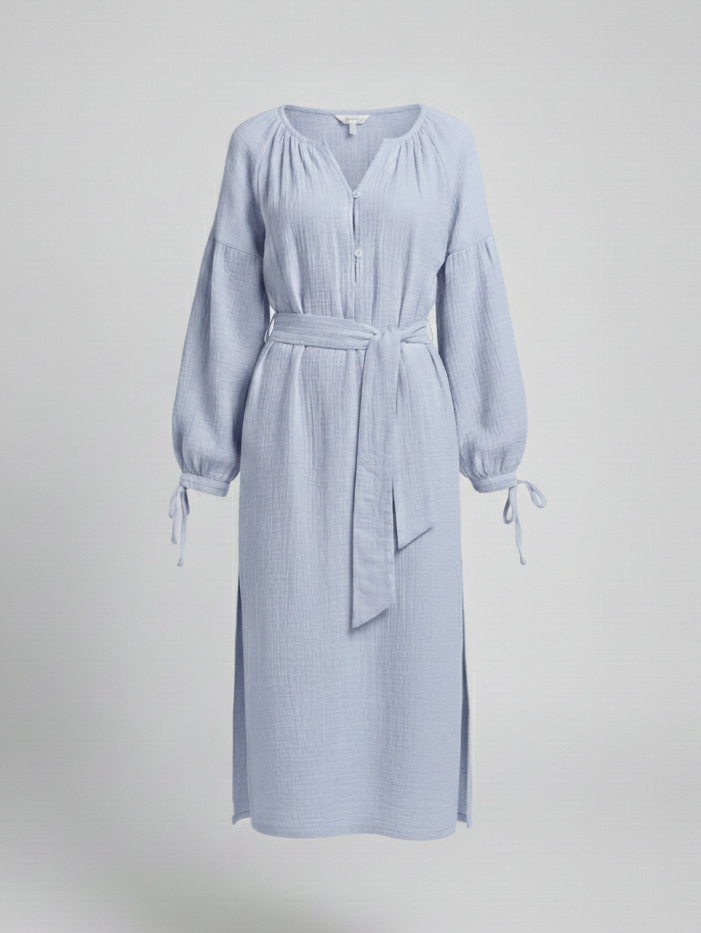Musselin Maxikleid Sommer Damen