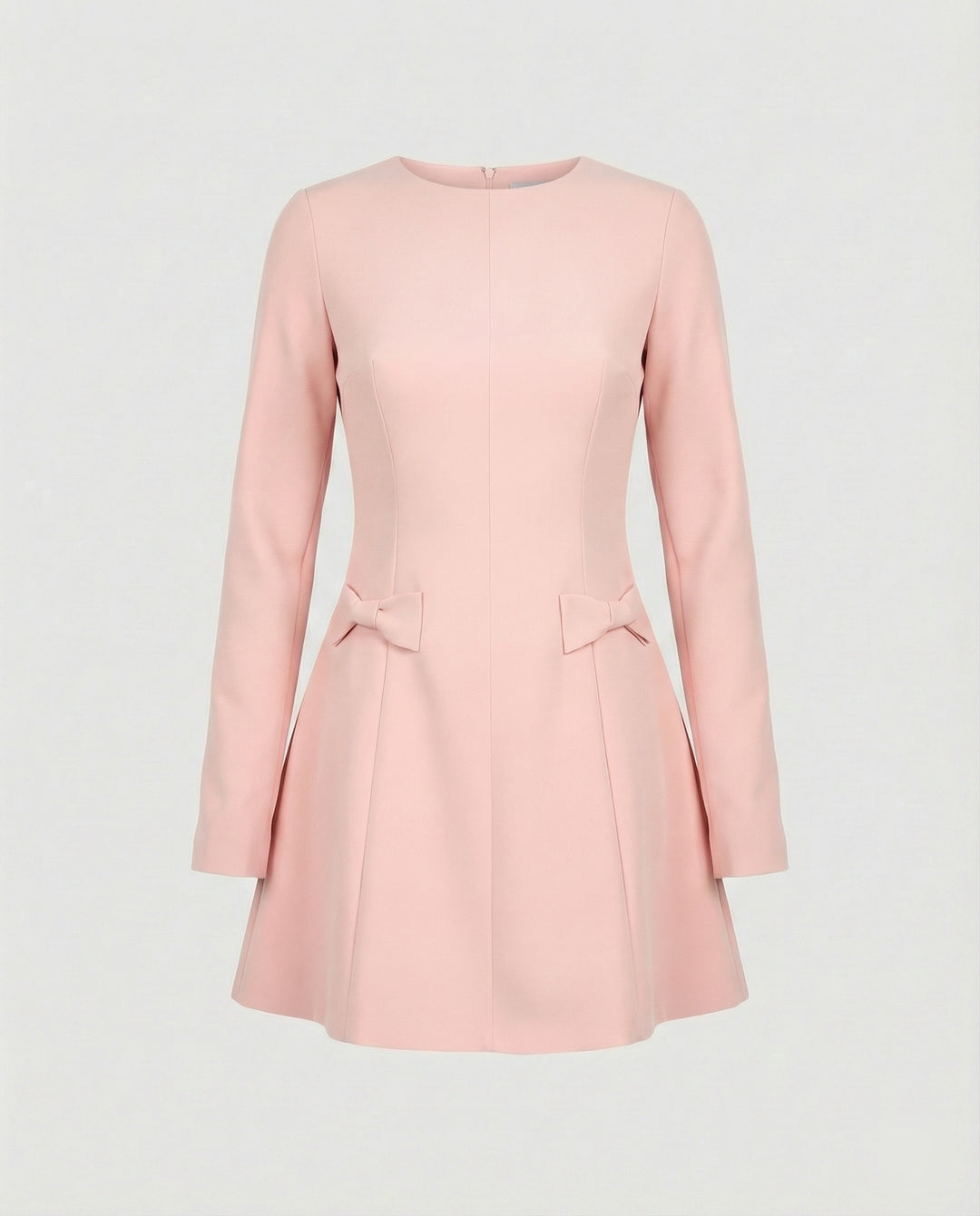 Damen A-Linie Minikleid aus Crepe
