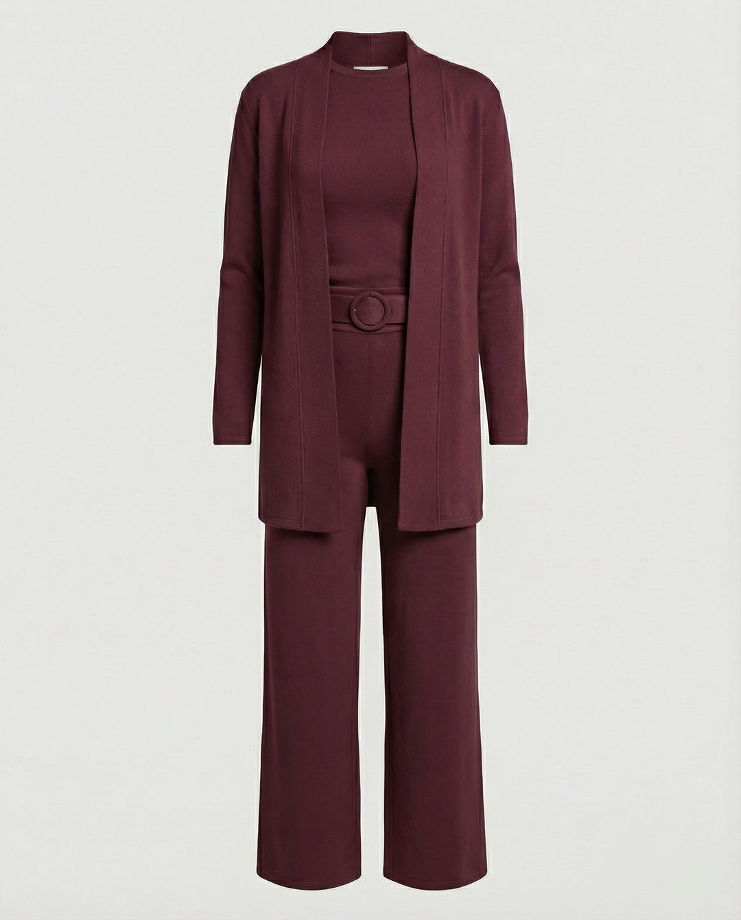 Damen Zweiteiler Set Blazer Palazzohose