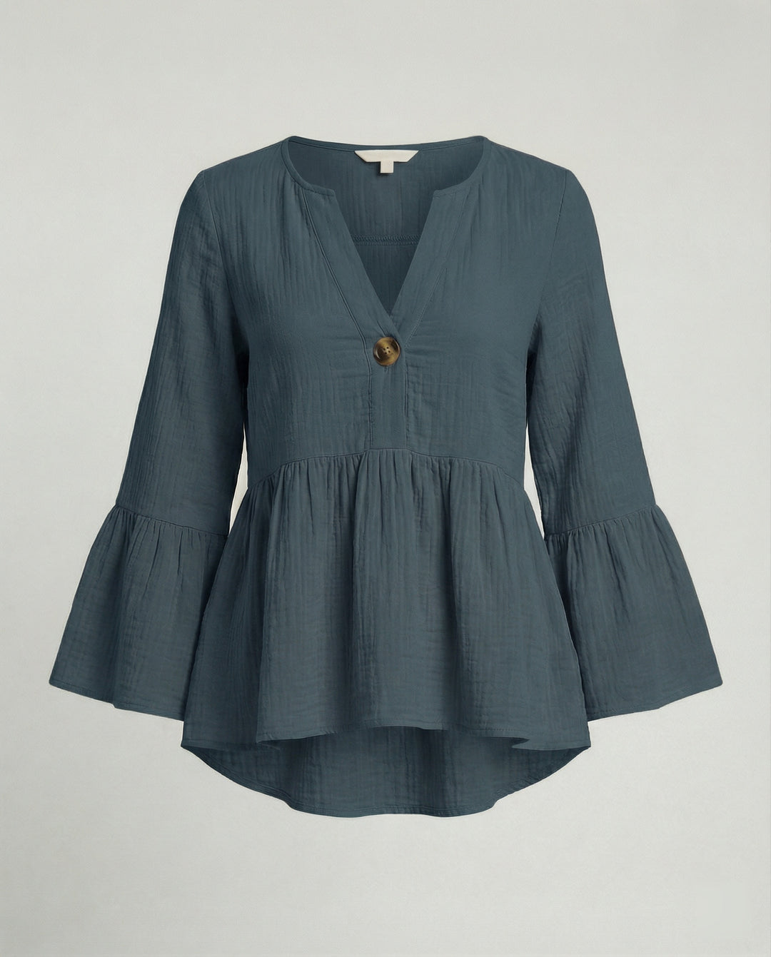 Bluse Damen Babydoll Baumwolle