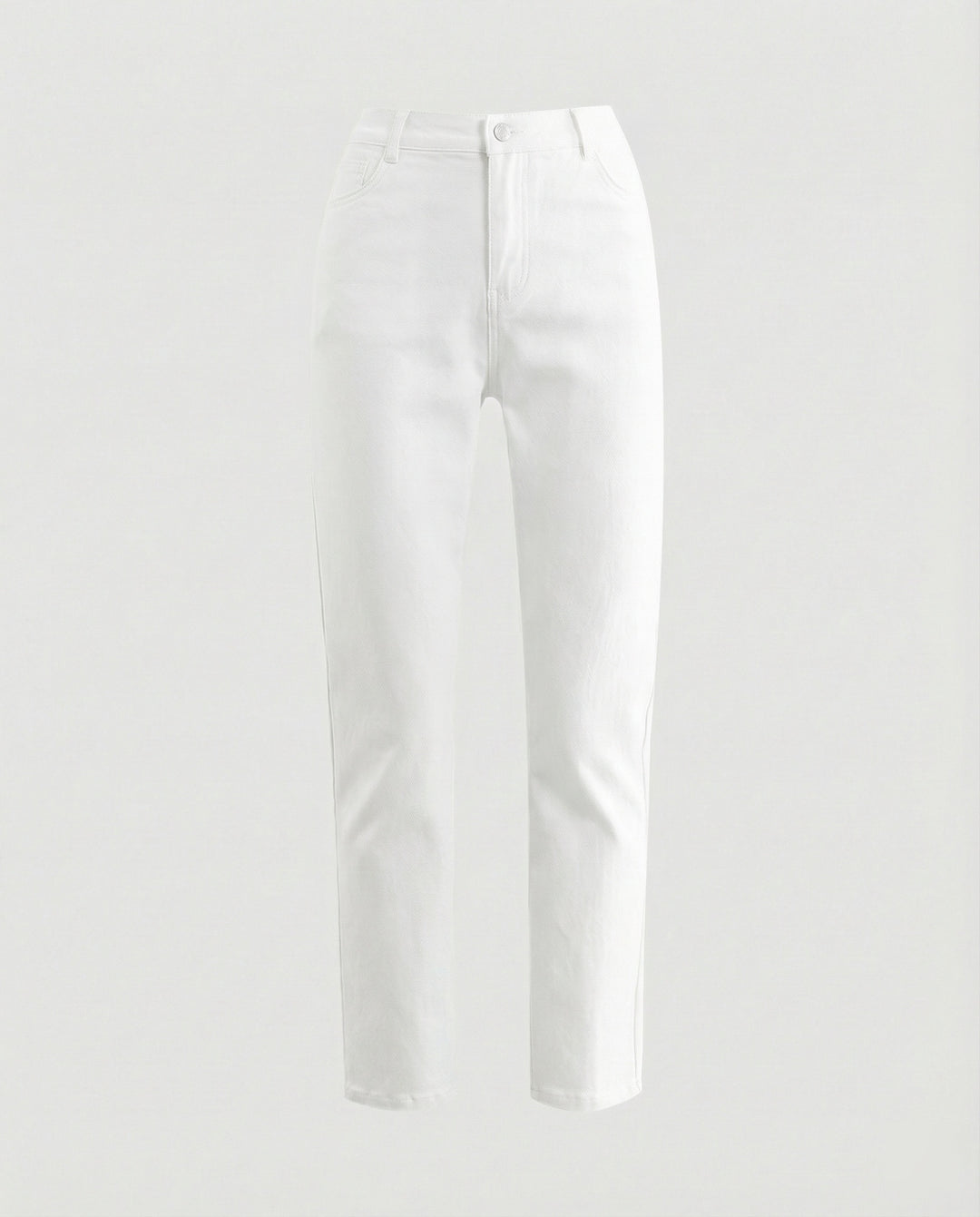 Damen Stoffhose schmal geschnitten mit elegantem Schnitt