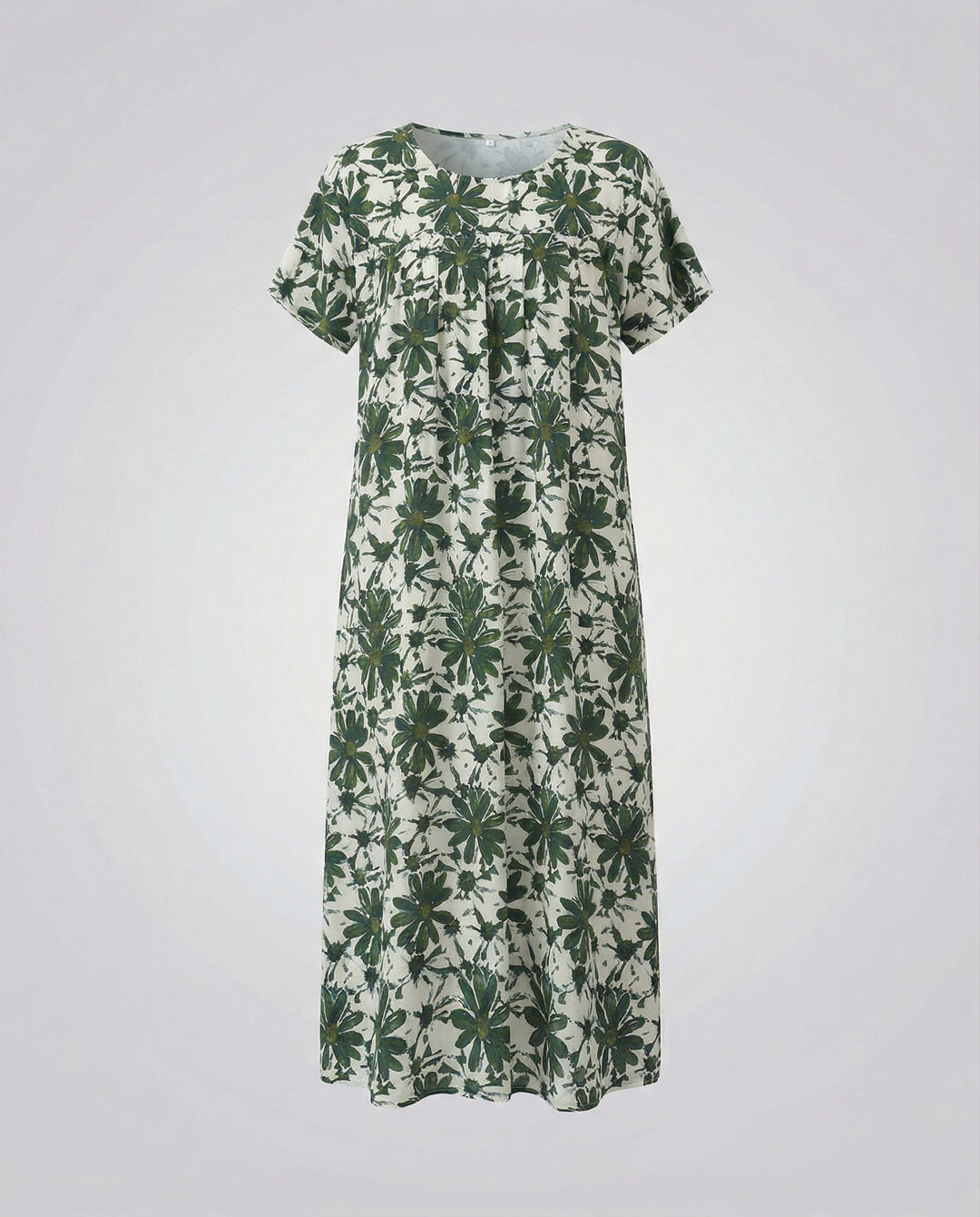Luftiges Midikleid Damen Mit Taschen