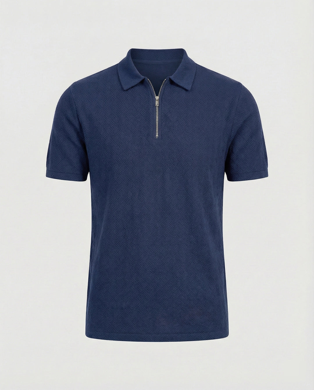 Herren Poloshirt mit Reißverschluss