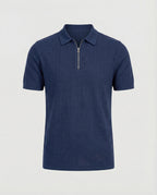 Herren Poloshirt mit Reißverschluss