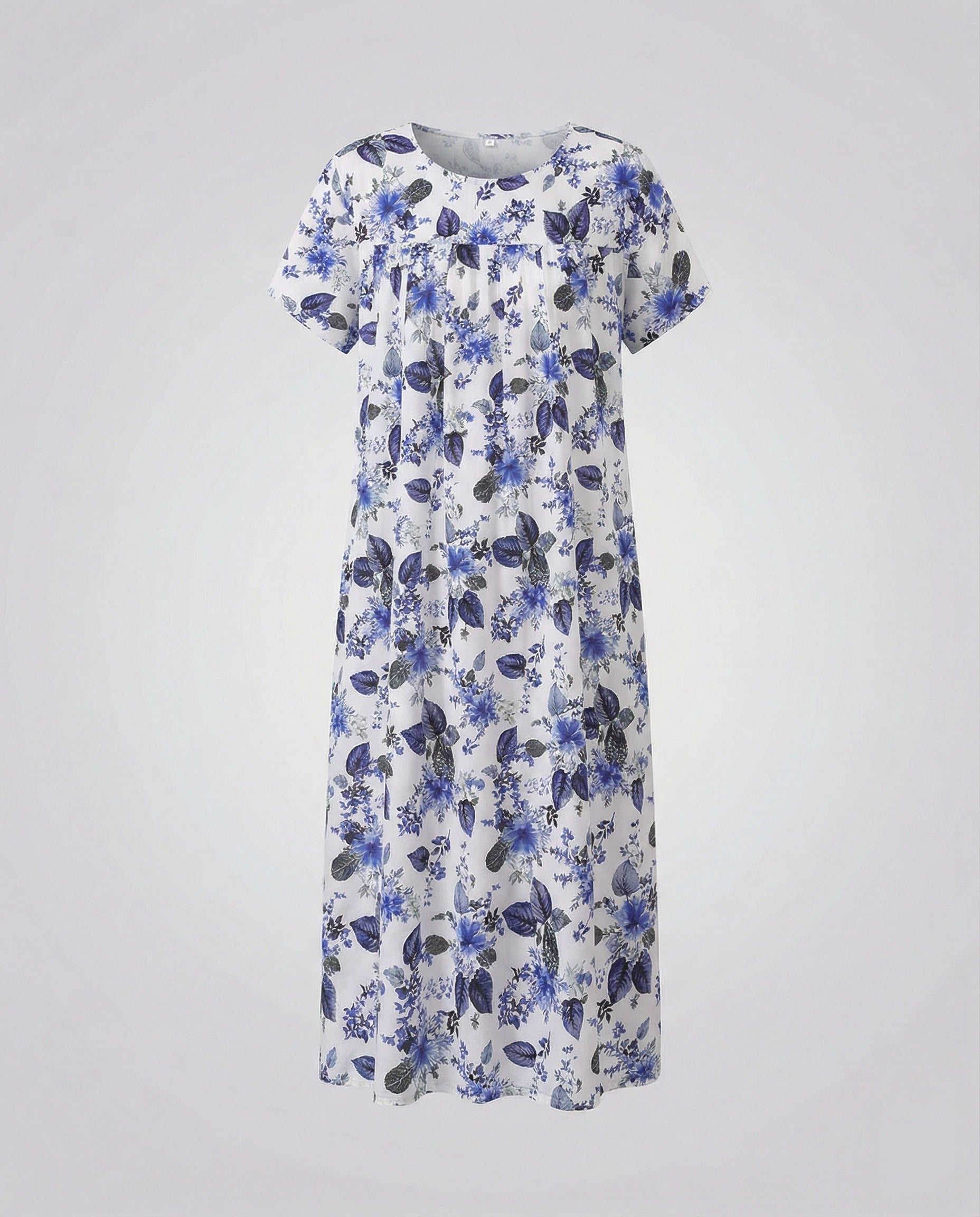 Luftiges Midikleid Damen Mit Taschen