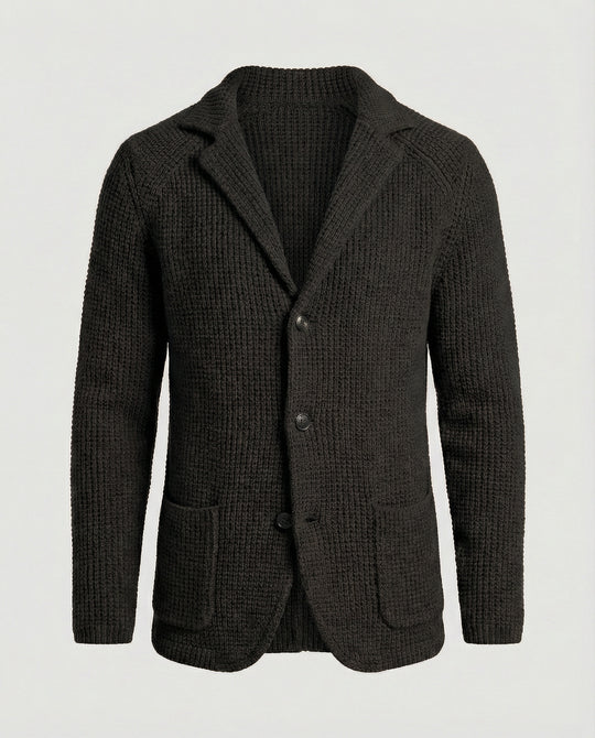 Herren Strickblazer mit Reverskragen