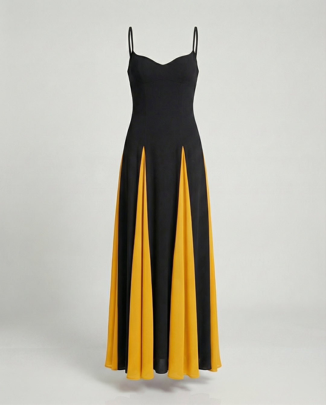 Damen Abendkleid lang mit hohem Schlitz