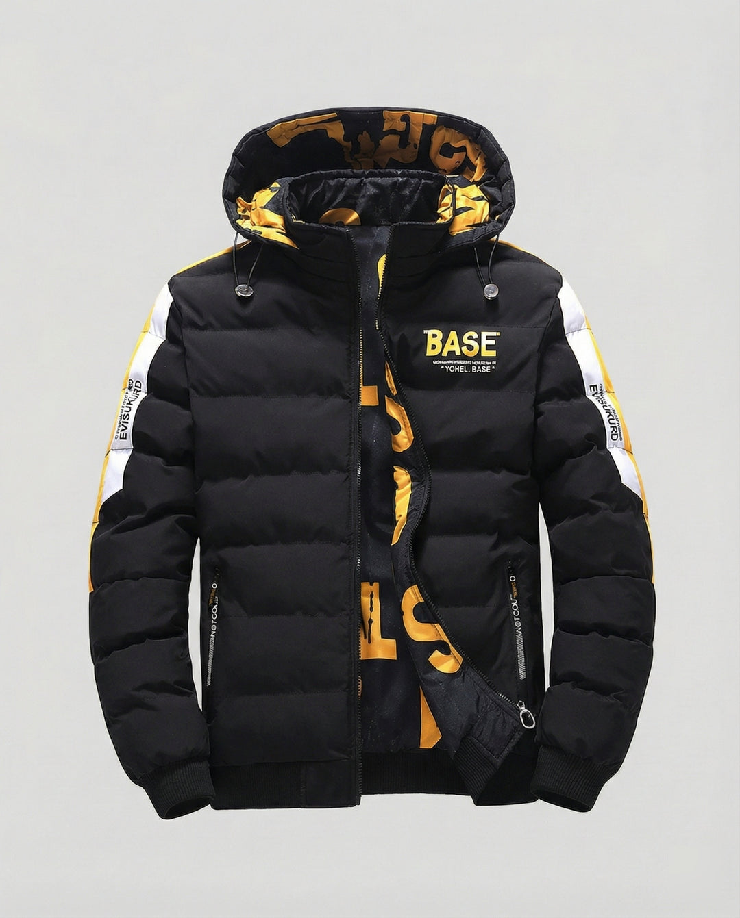 R&B | Warme Daunen Winterjacke für Herren