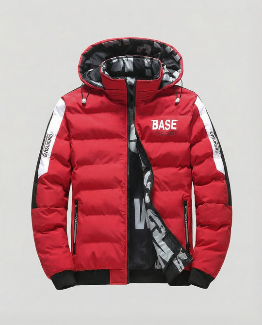 R&B | Warme Daunen Winterjacke für Herren