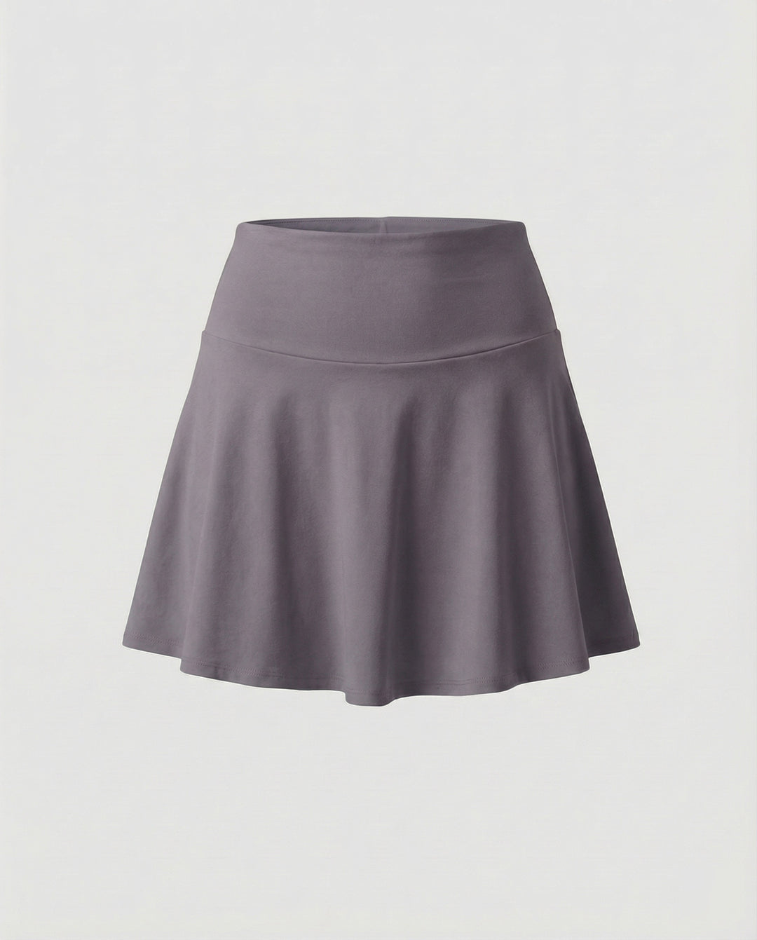 Damen hochgeschnittener Bade-Skort mit Seitentasche