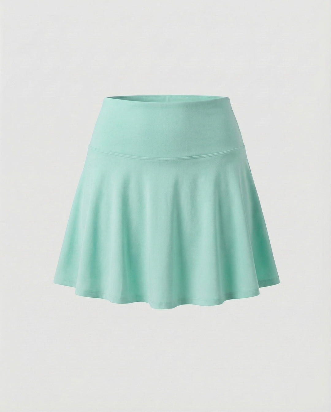 Damen hochgeschnittener Bade-Skort mit Seitentasche