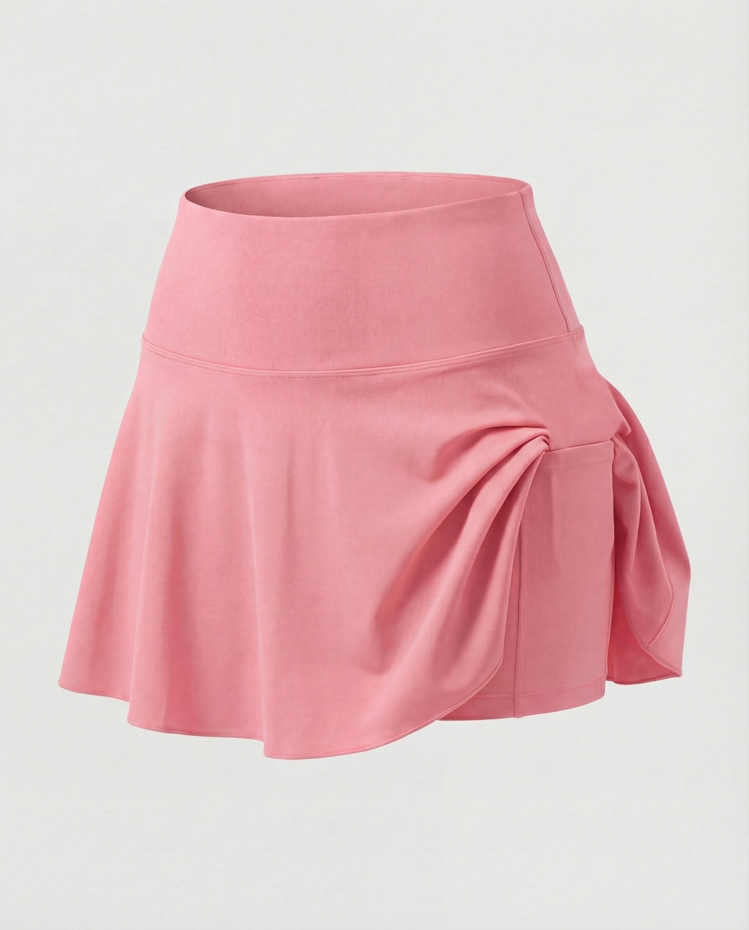 Damen hochgeschnittener Bade-Skort mit Seitentasche