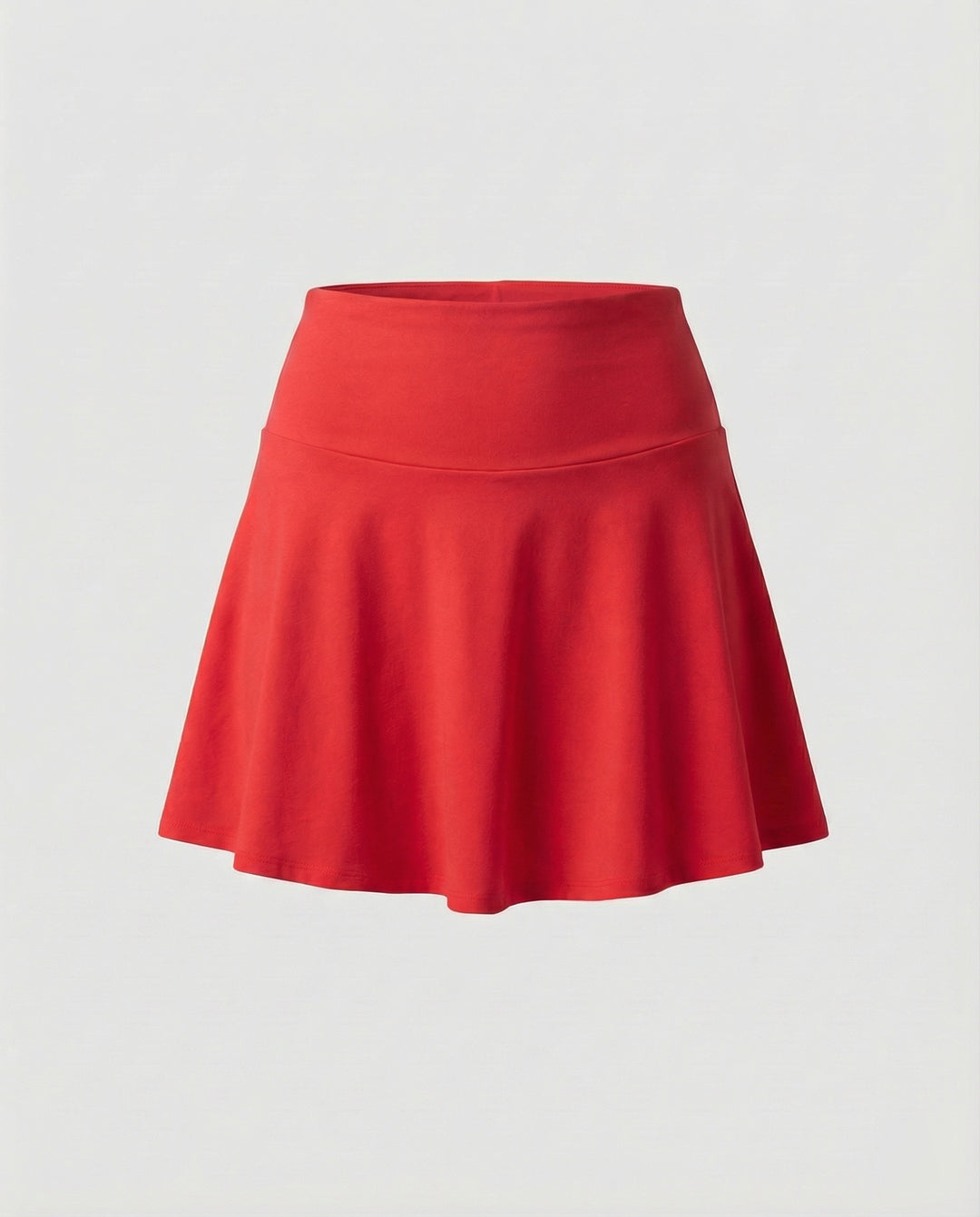 Damen hochgeschnittener Bade-Skort mit Seitentasche