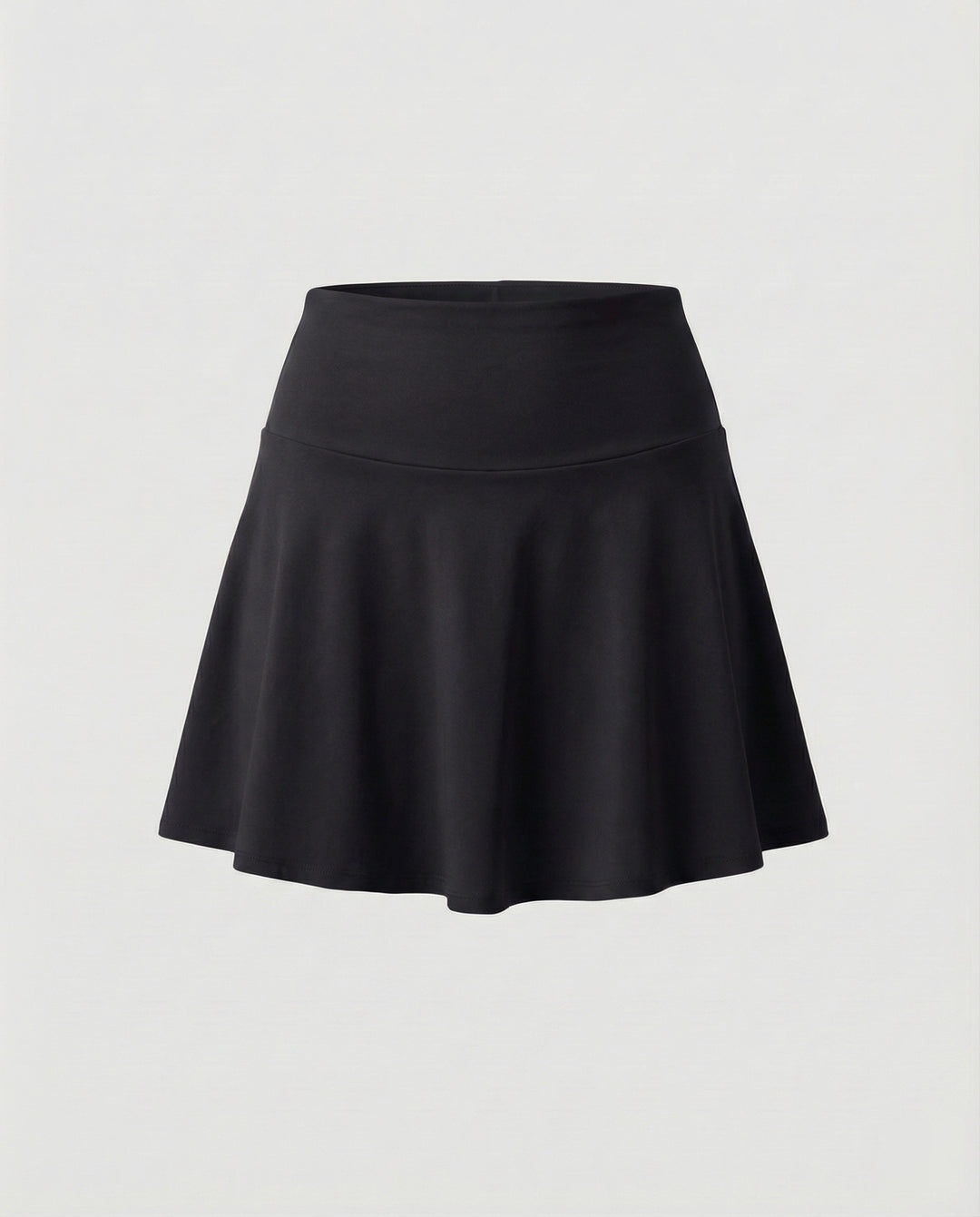 Damen hochgeschnittener Bade-Skort mit Seitentasche