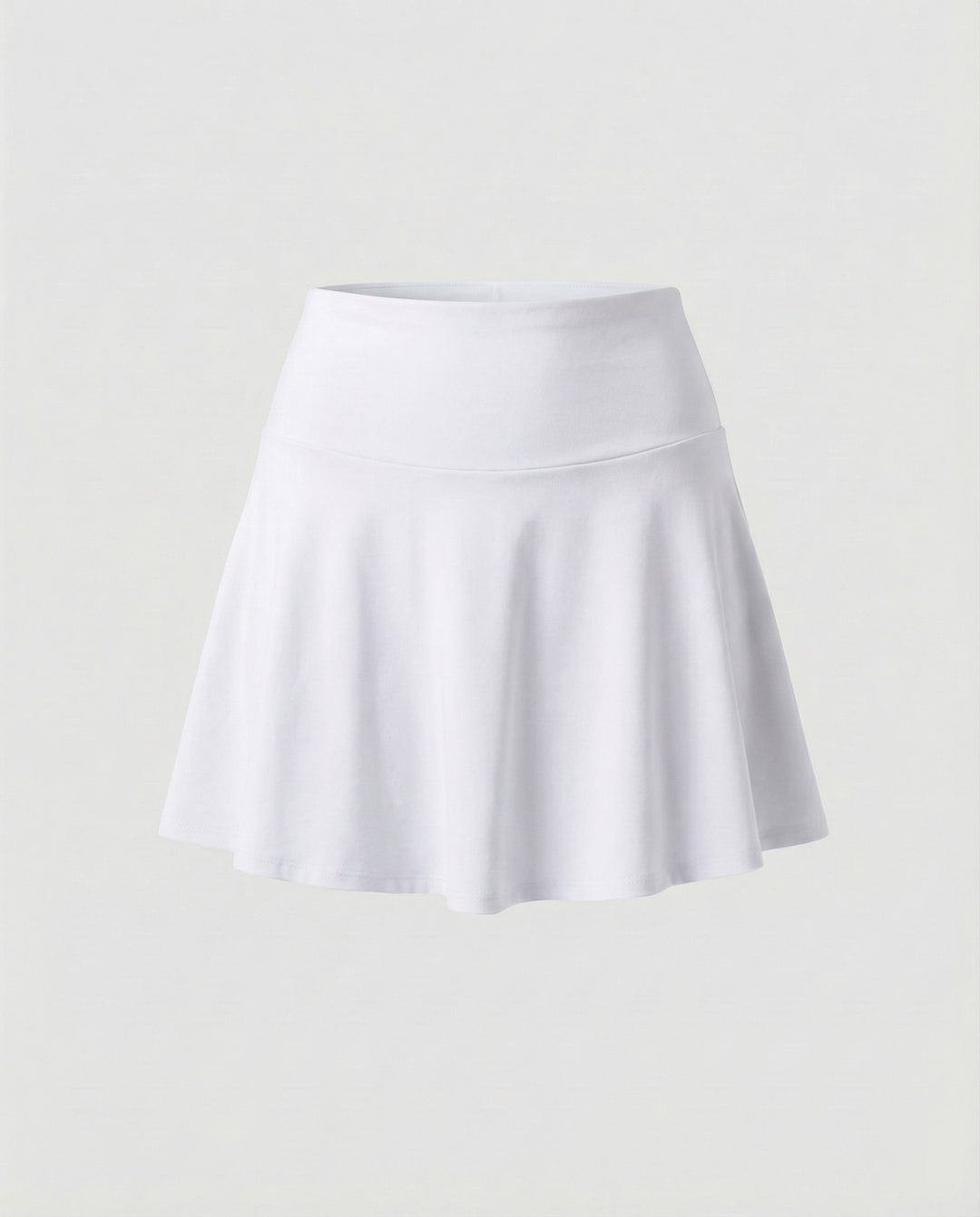 Damen hochgeschnittener Bade-Skort mit Seitentasche
