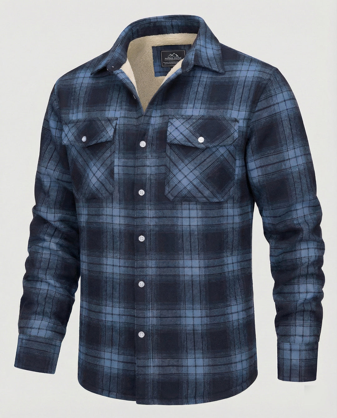 R&B | Karierte Jack mit Fleece-Futter