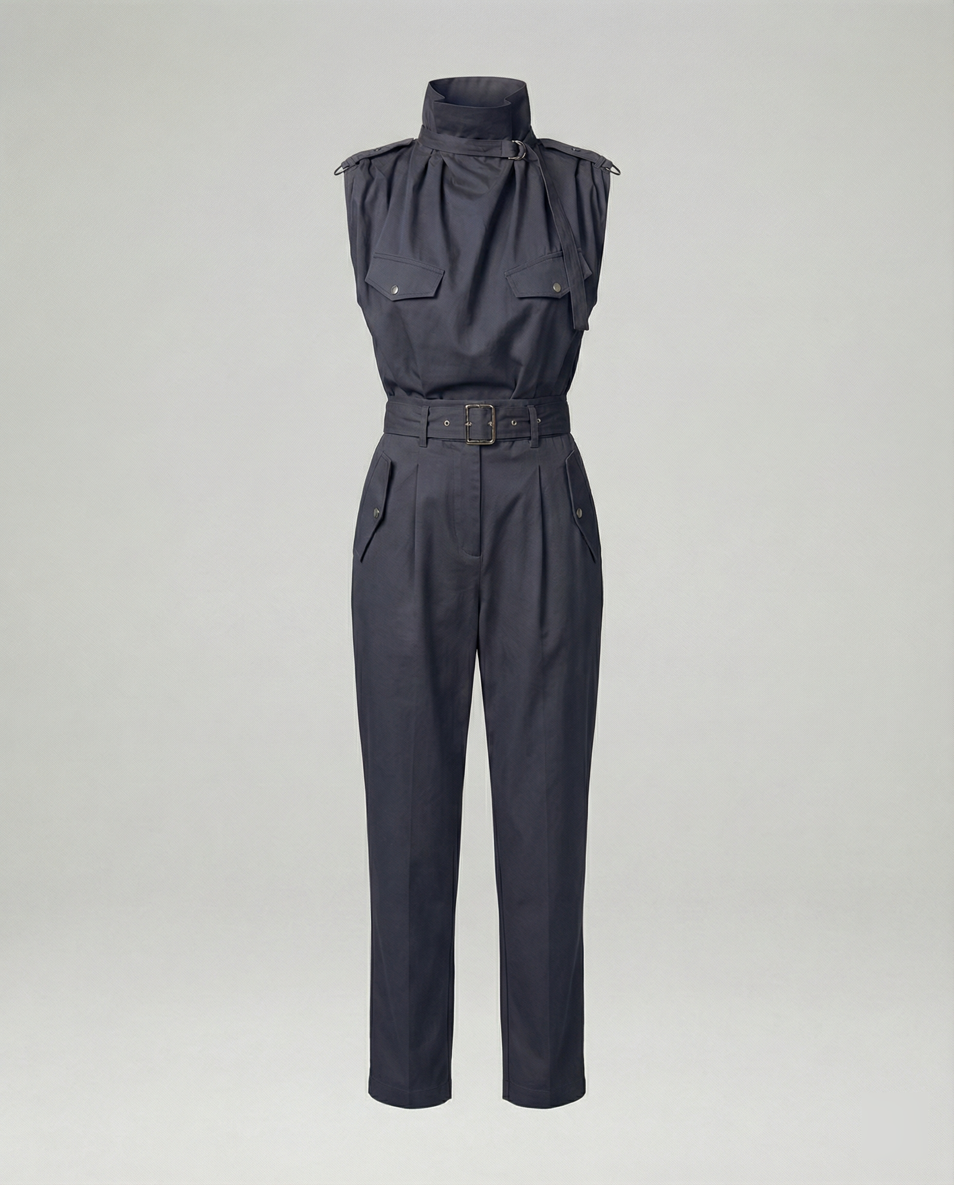 R&B | Damen Stylischer Moderner Jumpsuit Ärmellos