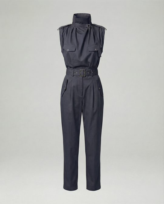 R&B | Damen Stylischer Moderner Jumpsuit Ärmellos
