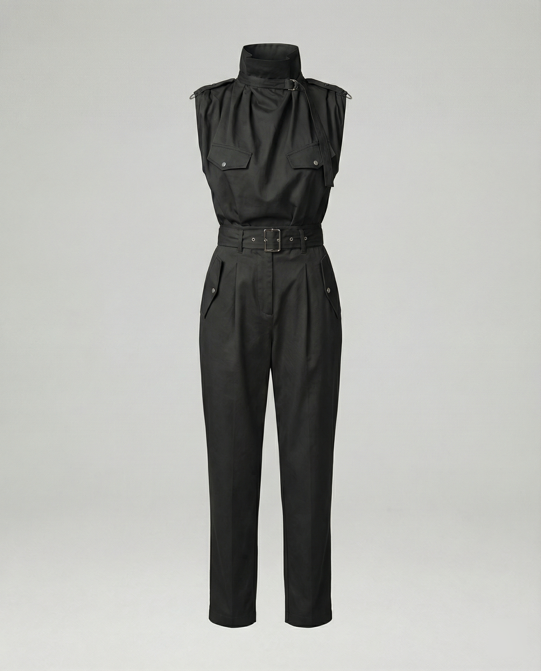 R&B | Damen Stylischer Moderner Jumpsuit Ärmellos