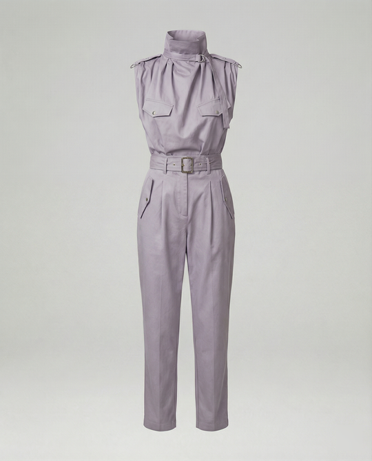 R&B | Damen Stylischer Moderner Jumpsuit Ärmellos
