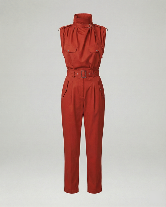 R&B | Damen Stylischer Moderner Jumpsuit Ärmellos