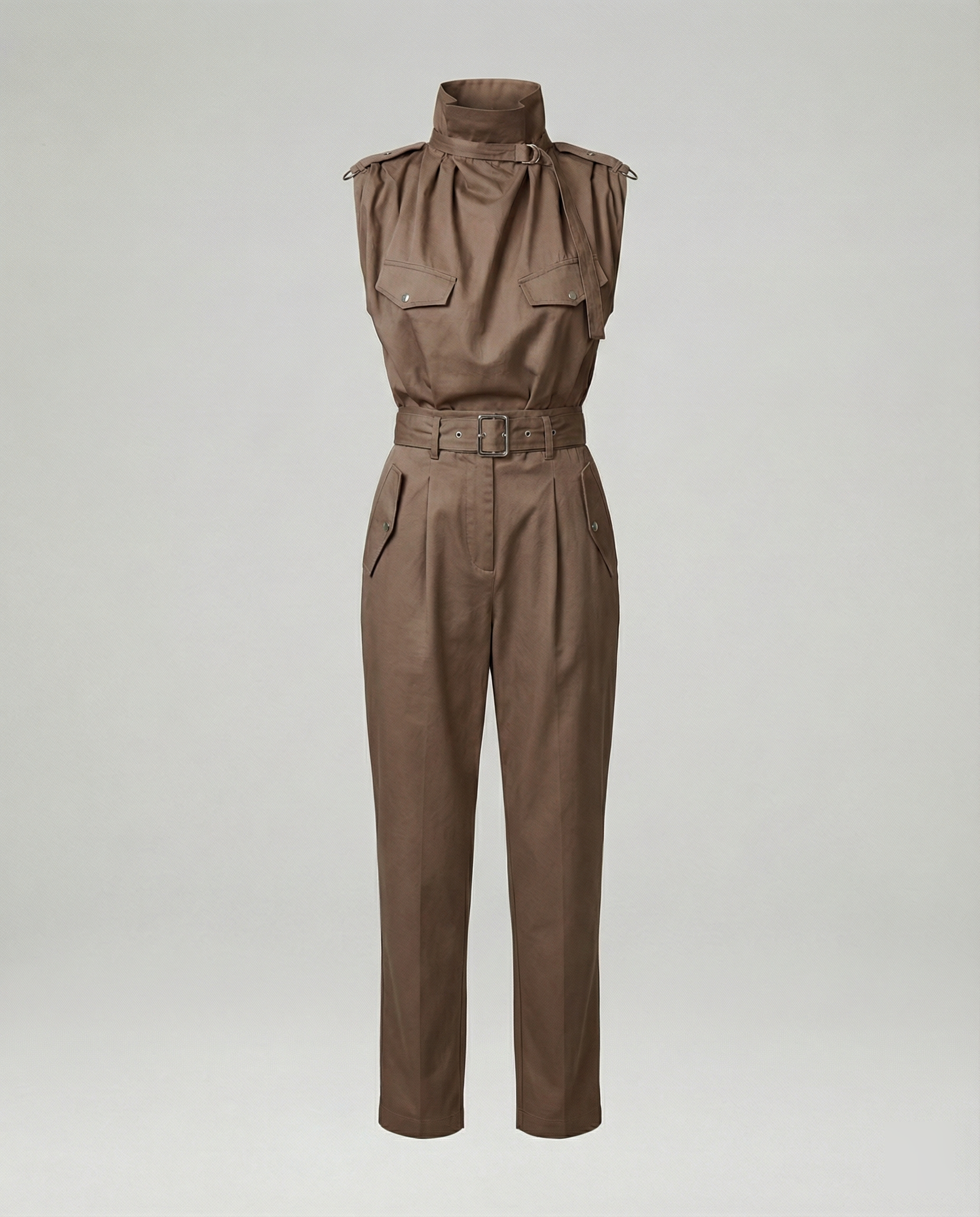 R&B | Damen Stylischer Moderner Jumpsuit Ärmellos