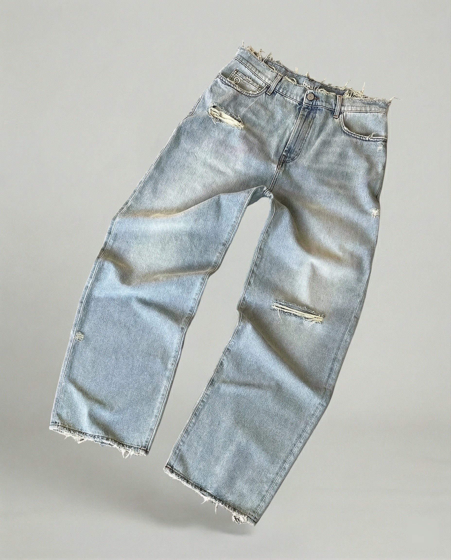 Denim Baggy Jeans mit Weiter Passform & Lässigem Stil - R&B