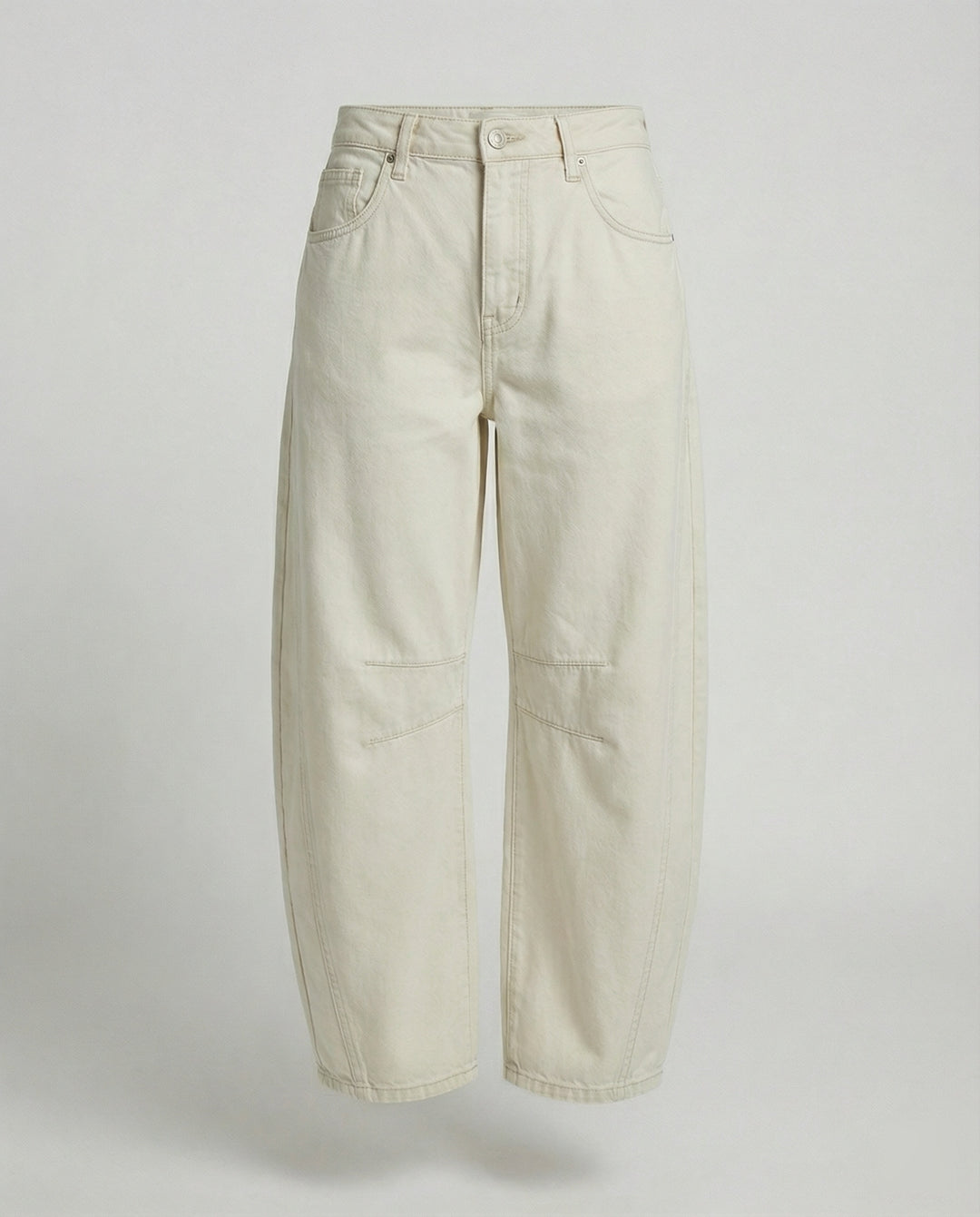 R&B | Damen Trendy Weite-Bein Hose Denim