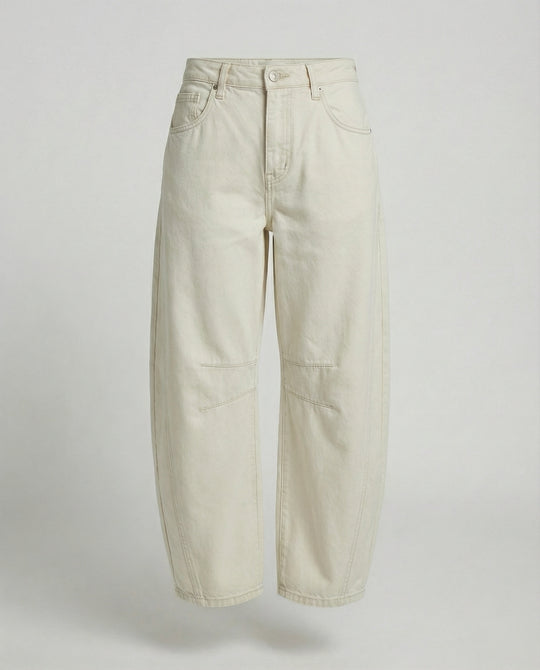 R&B | Damen Trendy Weite-Bein Hose Denim