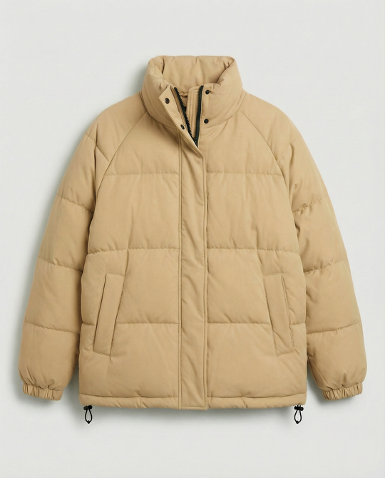 R&B | Damen Wasserdichte Oversized Winter-Pufferjacke