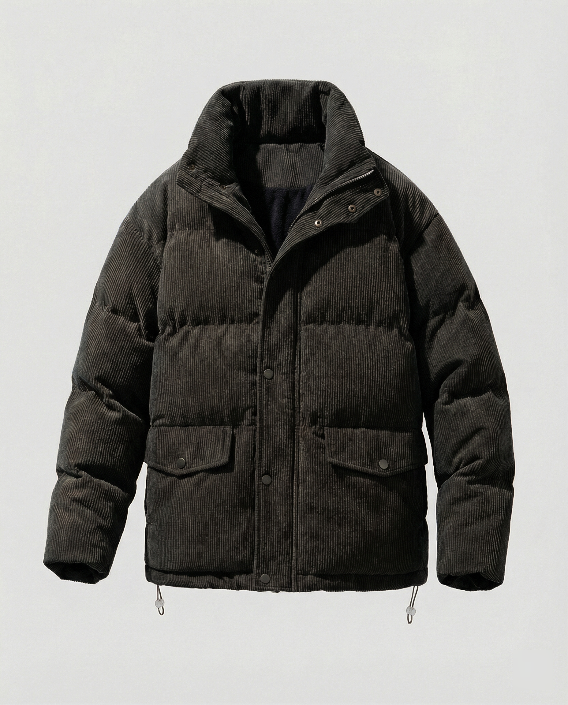 R&B | Trendige Winter-Cord-Steppjacke für Männer
