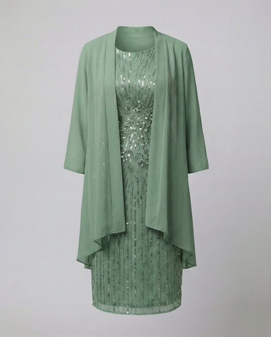 R&B | Elegante Individuell Gedrucktes Kleid