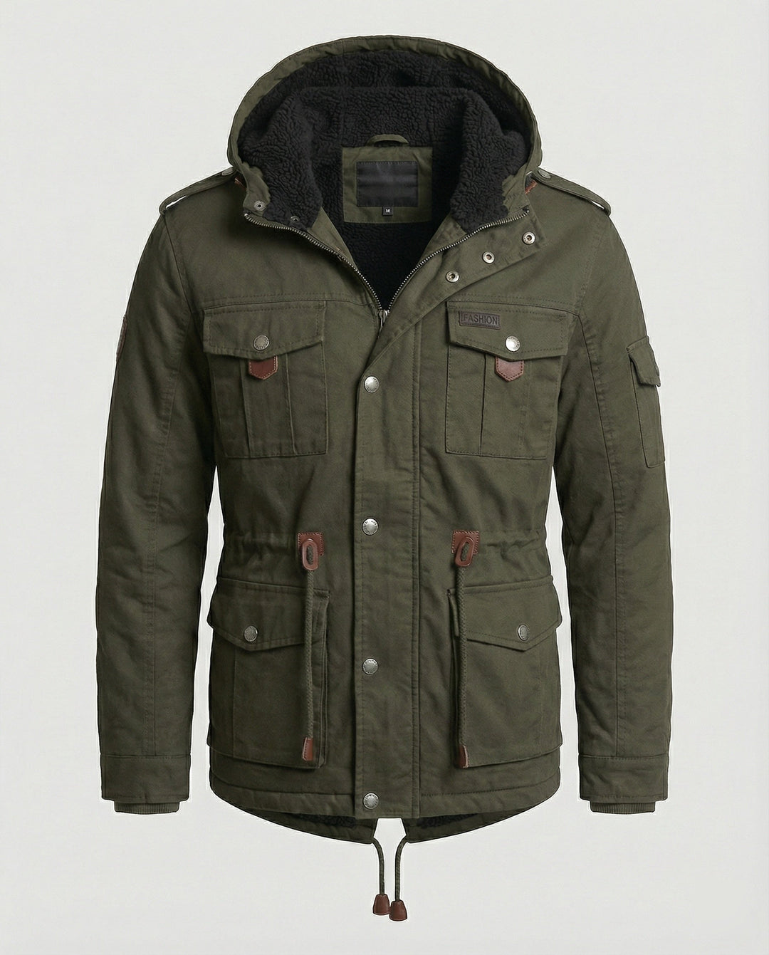 Warme Gefütterte Winterjacke
