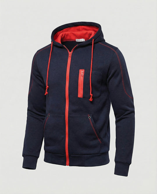 R&B | Hoodie Herren sportlich