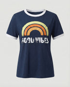 R&B | Verbreiten Sie Positivität mit Unserem Good Vibes Shirt