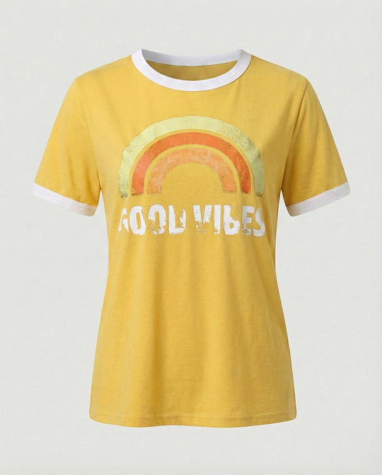 R&B | Verbreiten Sie Positivität mit Unserem Good Vibes Shirt