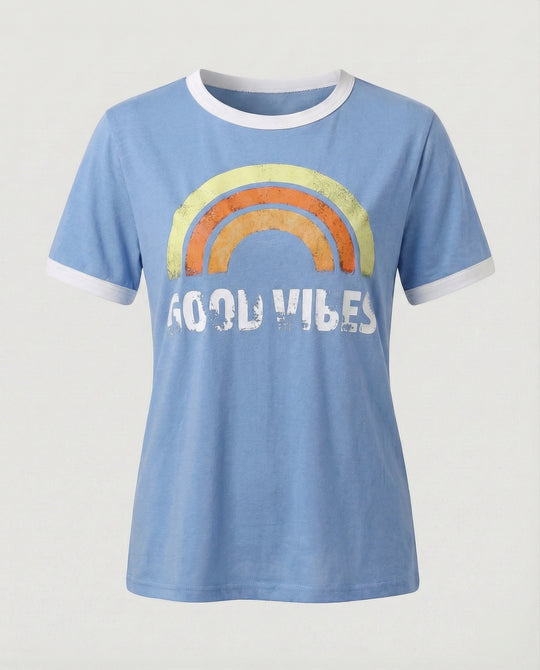 R&B | Verbreiten Sie Positivität mit Unserem Good Vibes Shirt