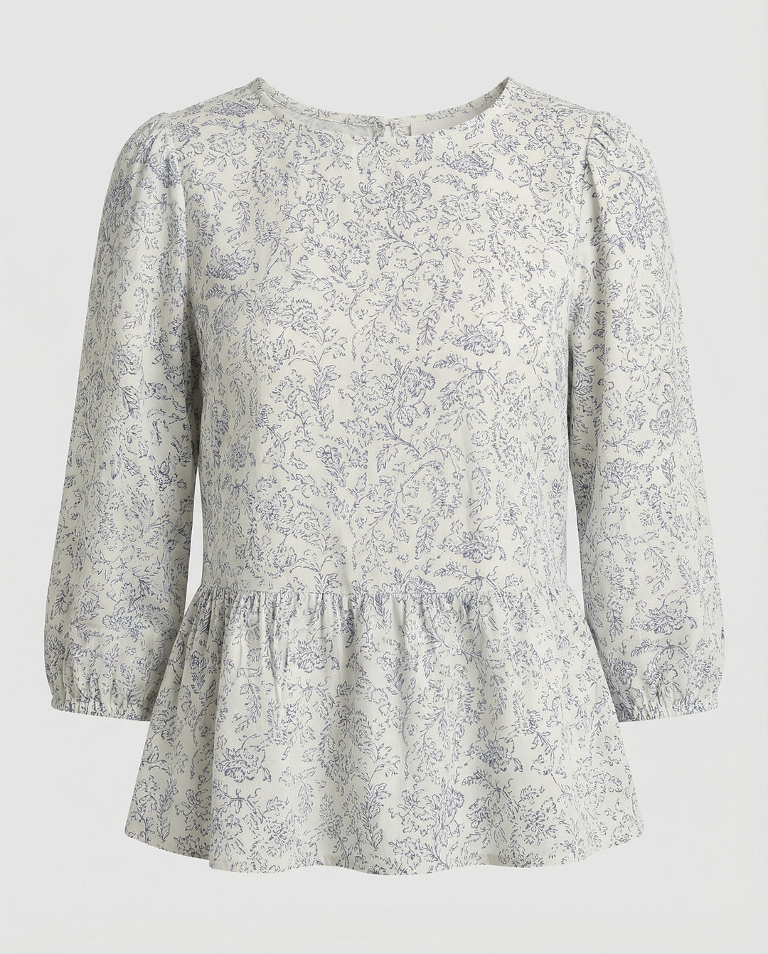 Damen Tunika Blumenprint leicht