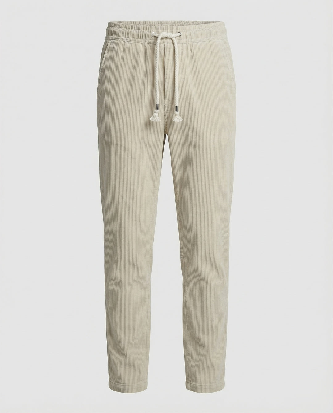 Herren weite Cordhose mit hoher Leibhöhe
