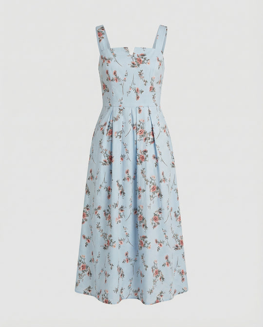 Damen Midikleid Korsett elegant